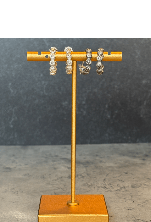Blossom Hoops - Arete Adorned