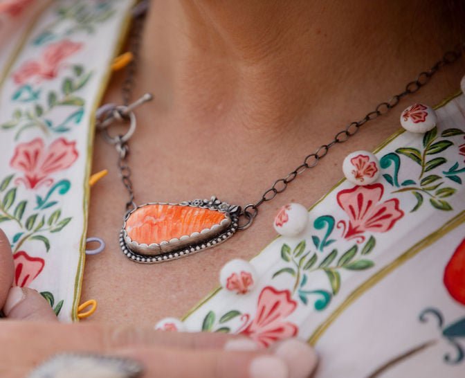 Fierce Passion Necklace - Arete Adorned