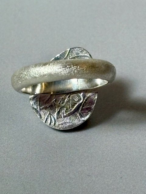 Freeform Golden Hills Turquoise Ring - Arete Adorned