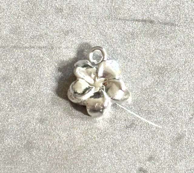 Plumeria Charm - Arete Adorned