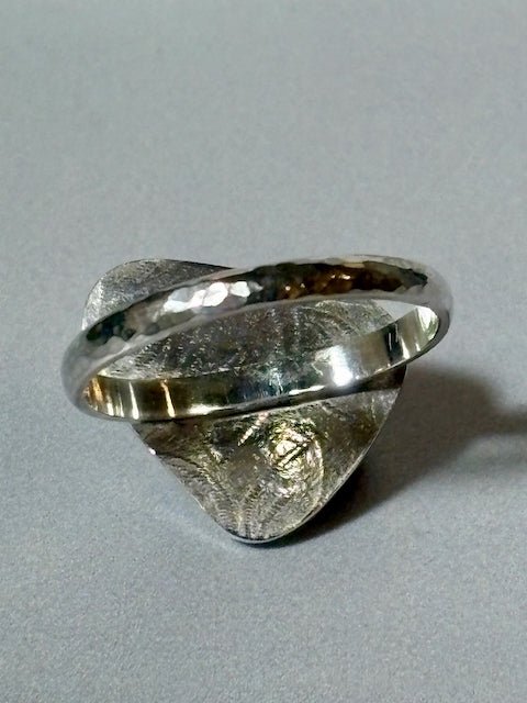 Triangle Golden Hills Turquoise Ring - Arete Adorned